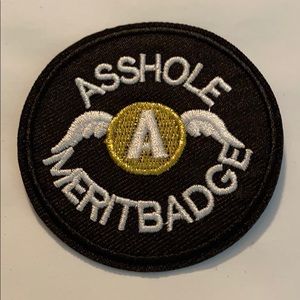 4/$10 Iron On Merit Badge Patch